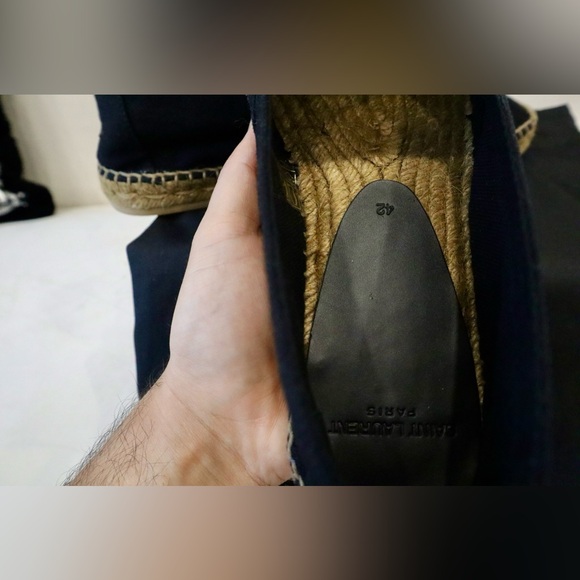 YSL Cassandre Mens Espadrilles - Picture 4 of 6